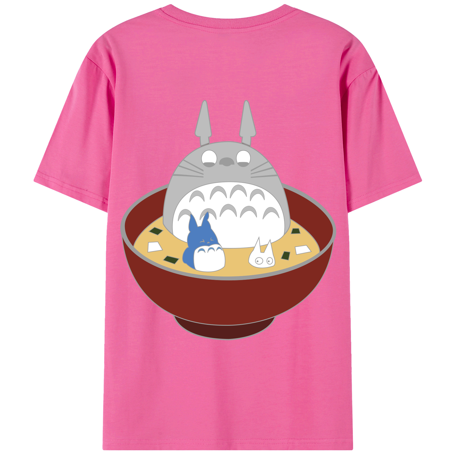（画像用） となりのトトロ 草壁メイ 草壁サツキ My Neighbor Totoro Satsuki Kusakabe Mei Kusakabe レディース半袖Tシャツ(バックプリント)